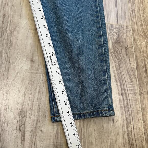 ASOS DESIGN Classic Rigid Medium Wash Jeans Size W30 L30 - Picture 5 of 9